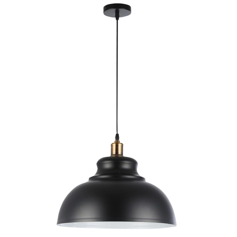 Lampa wisząca sufitowa MasterLED Flara E27 żyrandol loft IP20 czarno miedziana 1 szt.