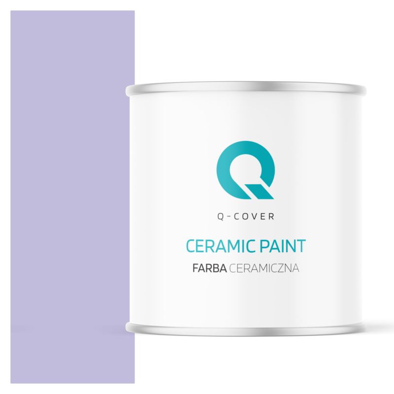 Farba Ceramiczna Do Ścian i Sufitów Q-Cover Fioletowy jasny H2651 Głęboki Mat 2L