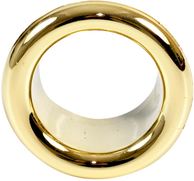 Rozeta umywalkowa Tycner fi 25 mm złota