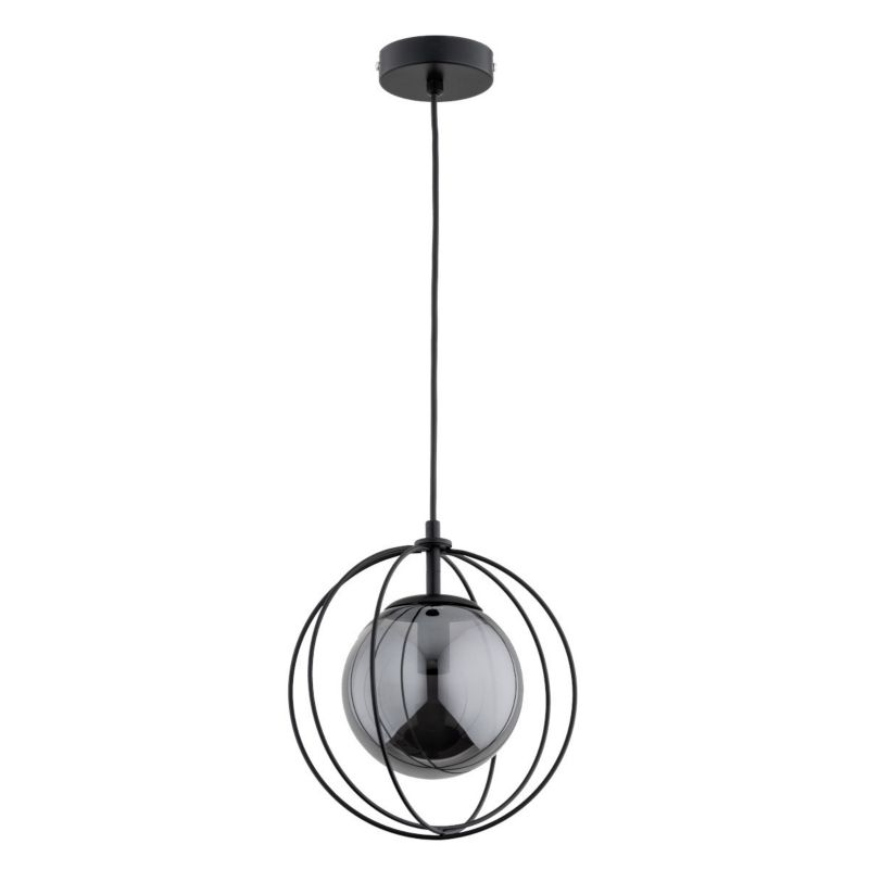 Lampa wisząca Alfa Sonar czarna wym: 75 x 24 x 12,5 cm 1xE14 x 10W 1 szt.