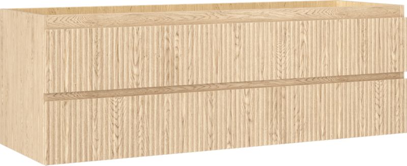 Szafka łazienkowa podumywalkowa Mexen Rivel dąb 140x46 cm 2 szuflady 1 szt.