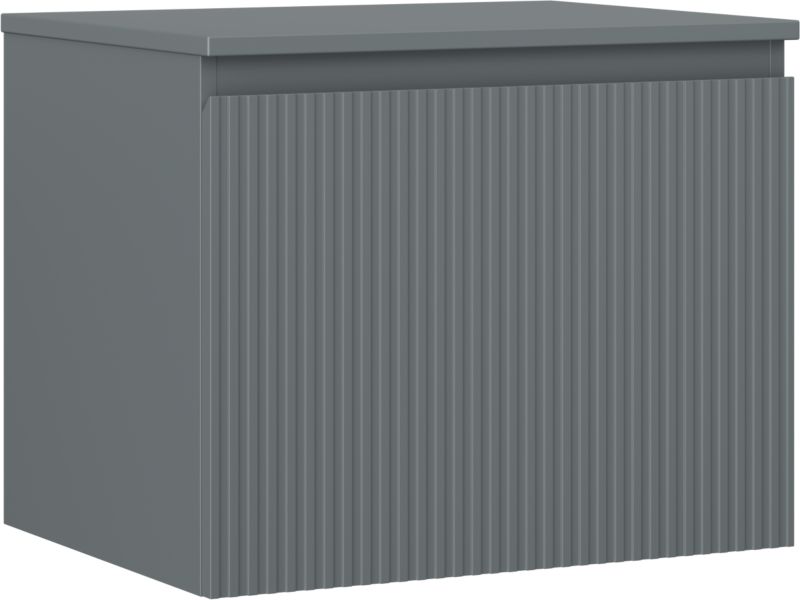 Szafka łazienkowa podumywalkowa Mexen Rivel grafit mat 60x46x47 cm 1 szuflada 1 szt.