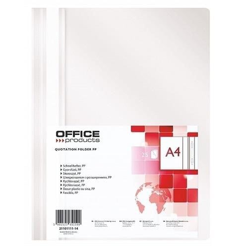 Skoroszyt A4 Office Products Skoroszyt A4 Biały 25 szt.