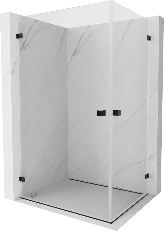 Kabina prysznicowa Mexen Lunar-B transparent czarna 100x95 cm 1 szt.