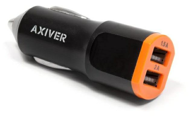 AXIVER Ładowarka 2xUSB sam 3,5A ACC35B2U - Henryx24