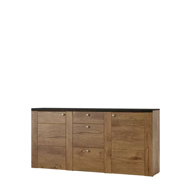 Komoda do salonu 176 cm LARONA dąb lefkas