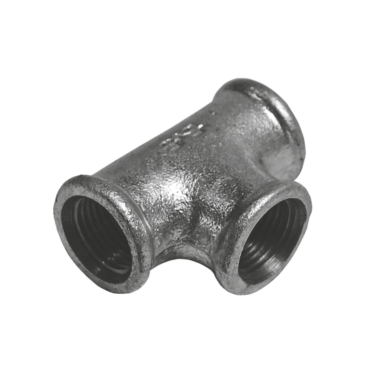 Trójnik 1"x3/4" żeliwny ocynkowany