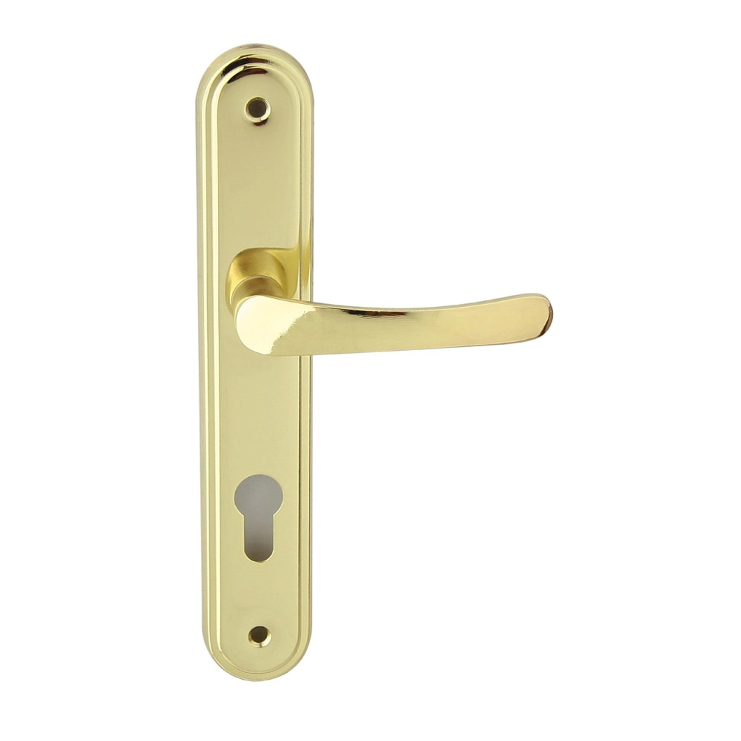 Domino Klamka Nova szyld na wkładkę mosiądz