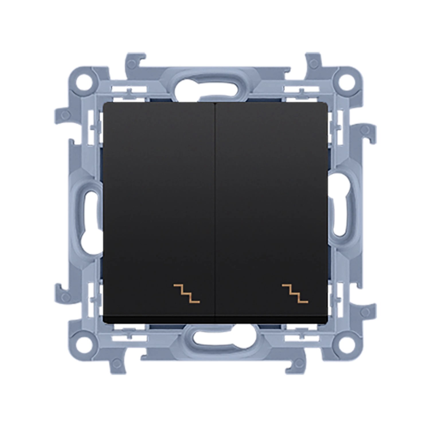 Elhurt Łącznik schodowy podwójny Simon 10 czarny