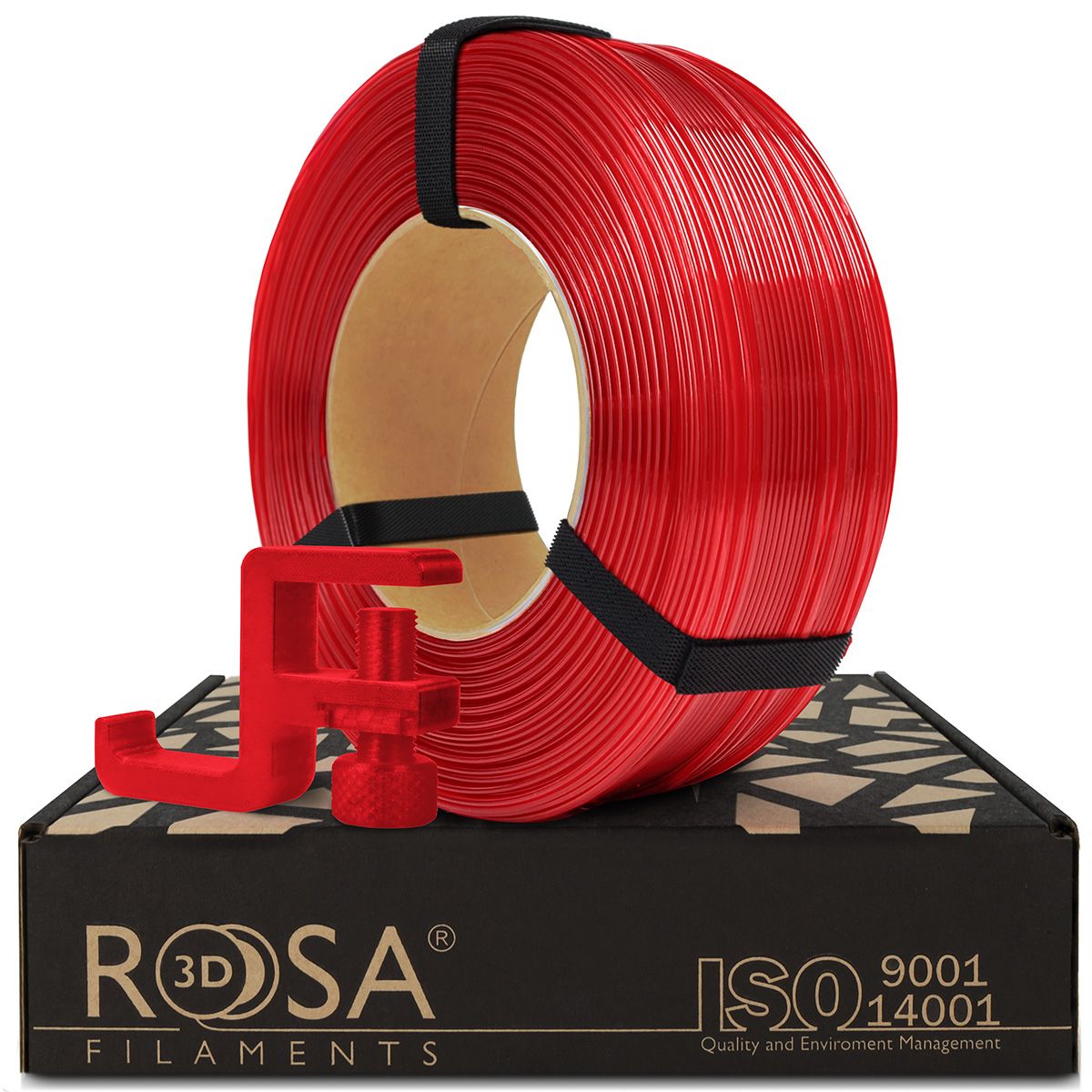 Filament 3D ReFill PCTG Red Transparent