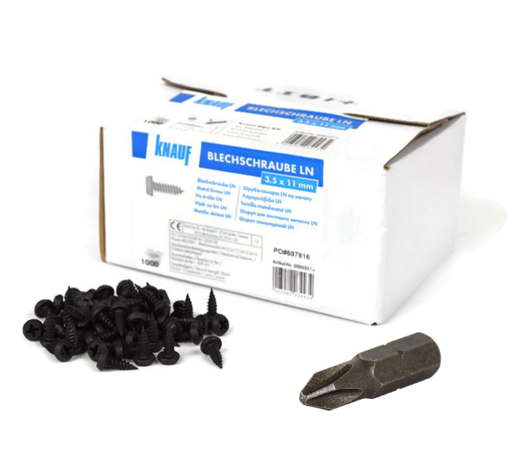 KNAUF WKRĘTY PCHEŁKI LN 3,5 X 11 1000 SZTUK