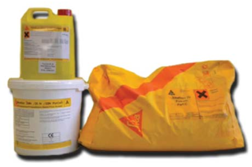 POLIURETANOWY, HYBRYDOWY JASTRYCH POSADZKOWY POD WYSOKIE OBCIĄŻENIA SIKAFLOOR-20 PurCem 32,5 KG RAL 1001ca