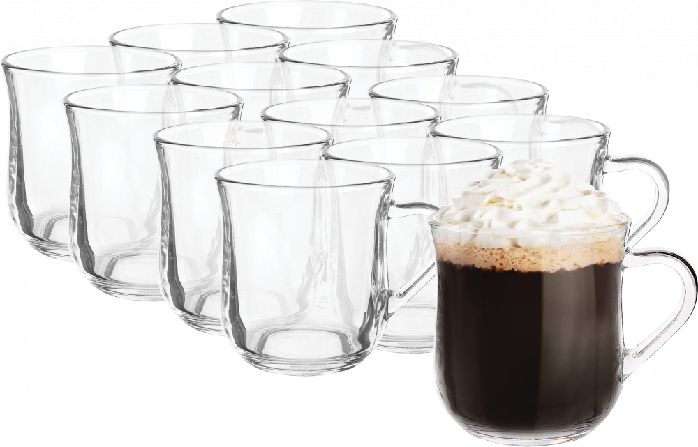 2x Kubek Altom Design Dublin, 330ml, szkło, 6 sztuk, przezroczysty