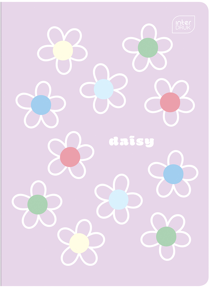 Zeszyt gładki Interdruk, A5, 16 kartek, mix wzorów