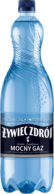 Woda mocno gazowana Żywiec Zdrój, 1.5l, butelka PET
