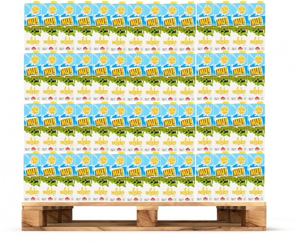 780x Mleko UHT Wart-Milk MU!, 1.5%, 1l