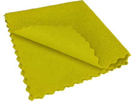 Ściereczka z mikrofibry Qleanup Long Fresh Professional, 38x38cm, 275g, 5 sztuk, żółty