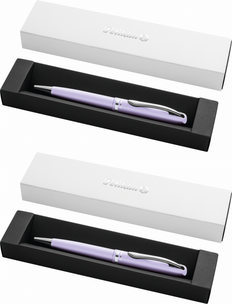 2x Długopis Pelikan Jazz Pastel Lavender, niebieski