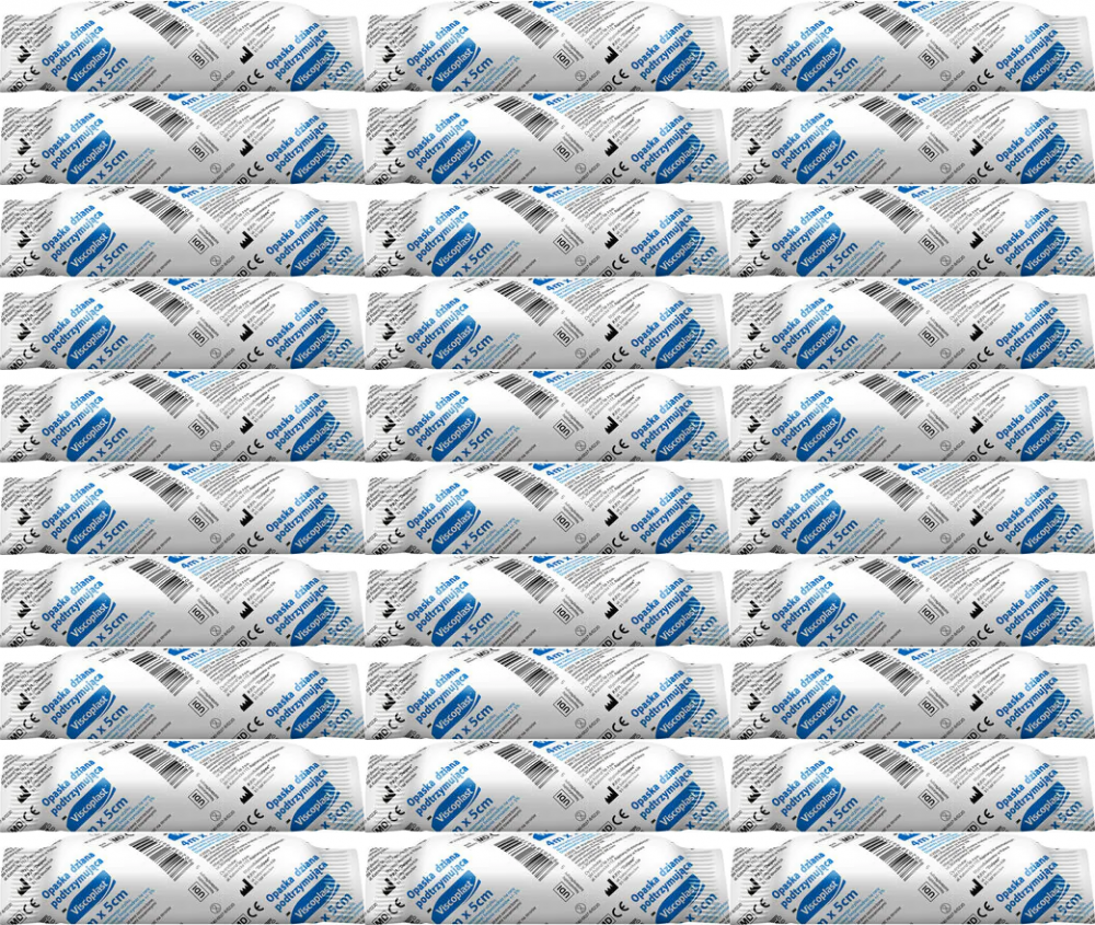 40x Opaska dziana Viscoplast, 4mx5cm