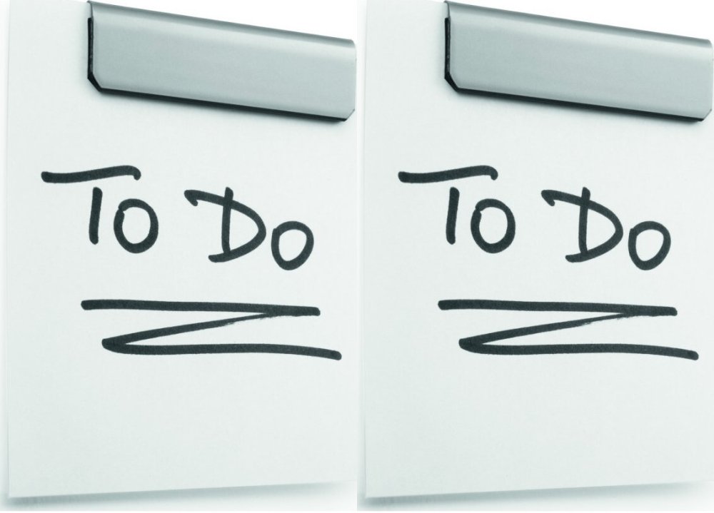 2x Klips samoprzylepny Durable Durafix, 60mm, magnetyczny, 5 sztuk, srebrny