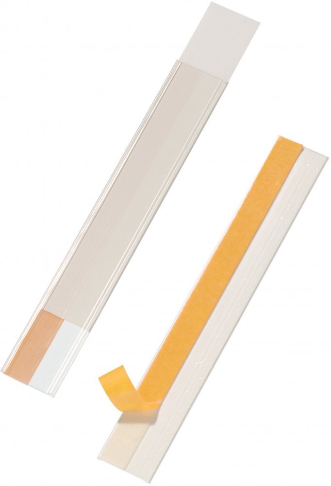 2x Listwa samoprzylepna Durable Scanfix, 40x200mm, 5 sztuk, transparentny