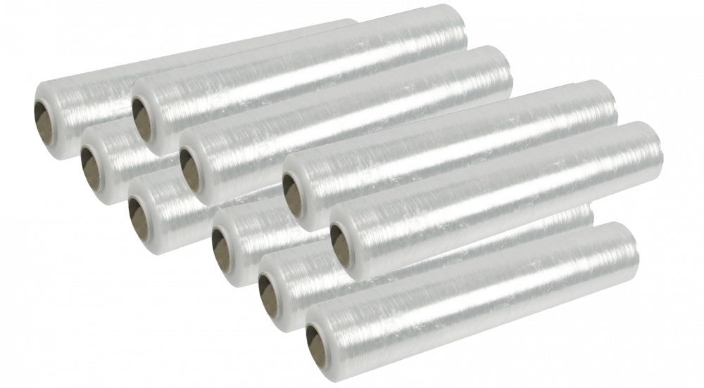 10x folia zabezpieczająca stretch, Emerson, 0.5 x 210m, 2.5kg, 23μm, przezroczysty