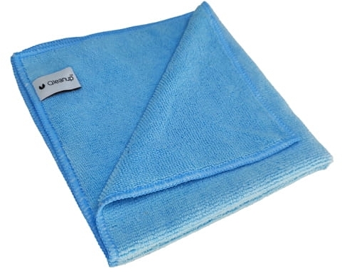Ściereczka z mikrofibry Qleanup Plus, 40x40cm, 400g, 5 sztuk, niebieski