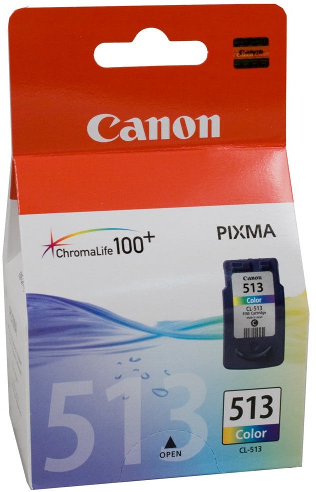 Tusz Canon 2971B001 (CL-513), 349 stron, CMY cyan (błękitny), magenta (purpurowy), yellow (żółty)