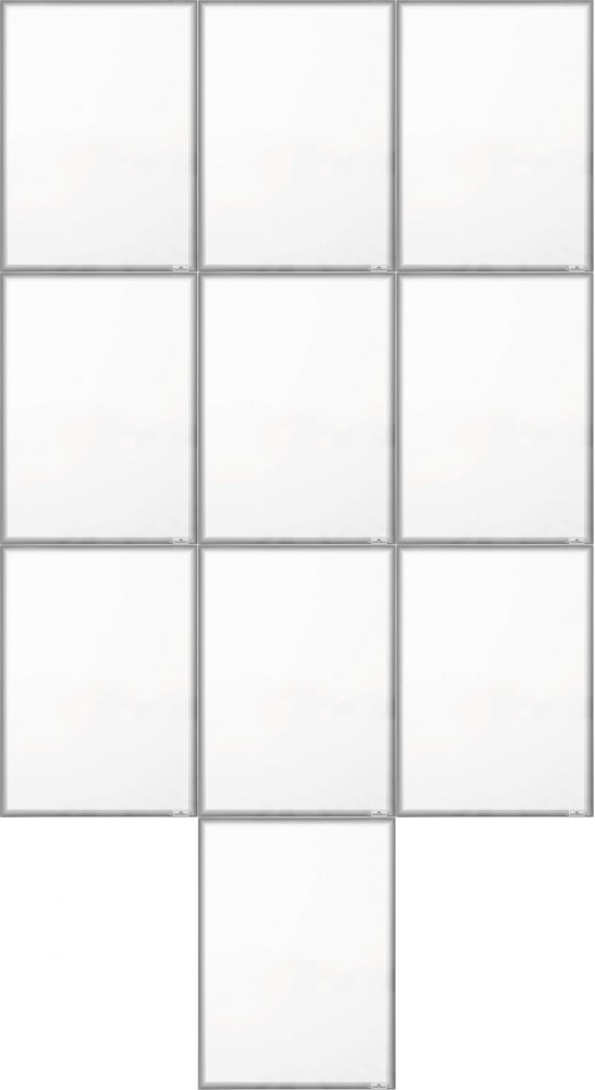 2x Ramka elektrostatyczna Durable, na szyby, A3, 5 sztuk, szary