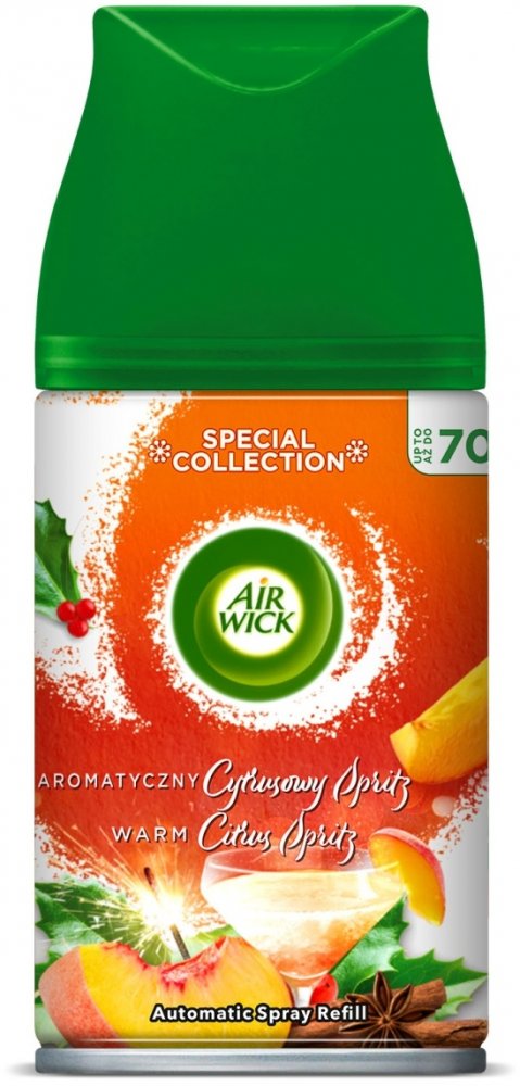 Wkład do odświeżacza automatycznego Air Wick Freshmatic, Aromatyczny Cytrusowy Spritz, 250ml