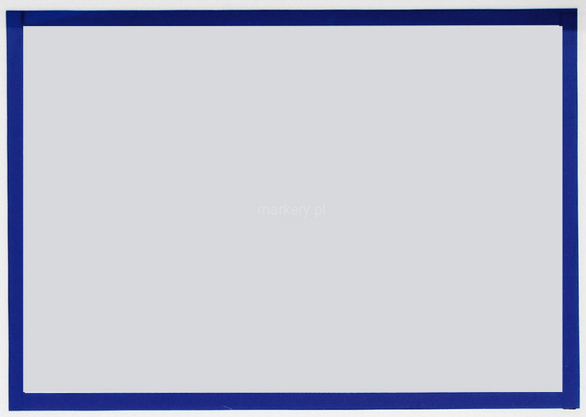 Ramka magnetyczna Magnetoplan, A3, 5 sztuk, niebieski