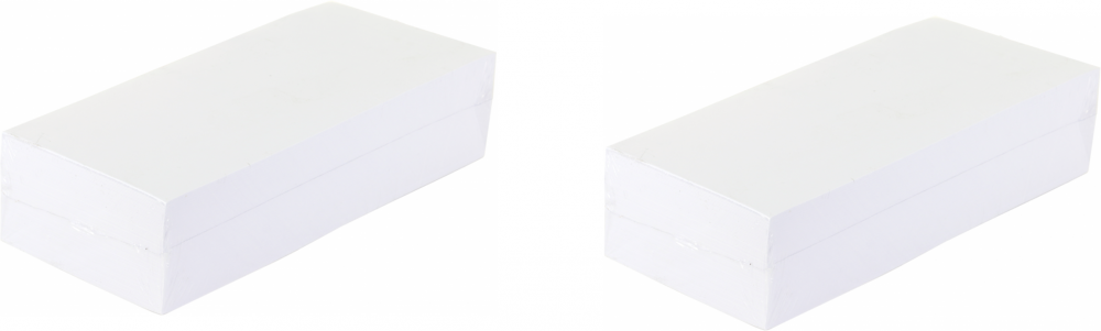 2x papier do recept 1/3 A4, 80g/m2, 500 arkuszy, biały