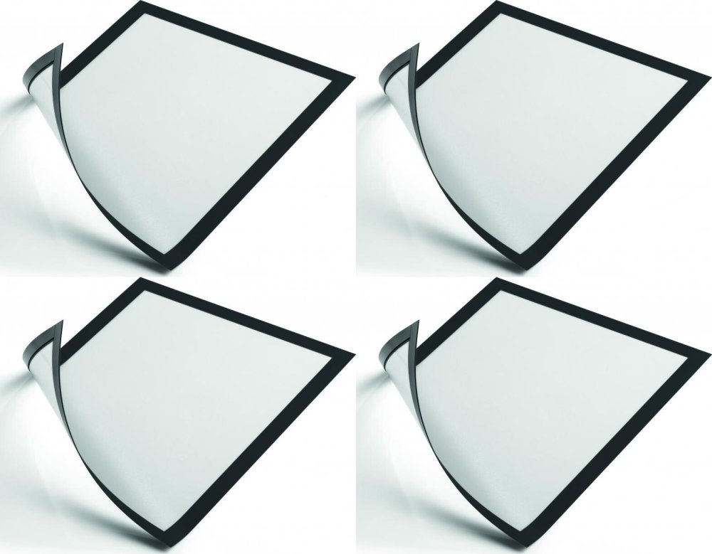 4x Ramka magnetyczna Durable Duraframe Magnetic, A4, 5 sztuk, czarny