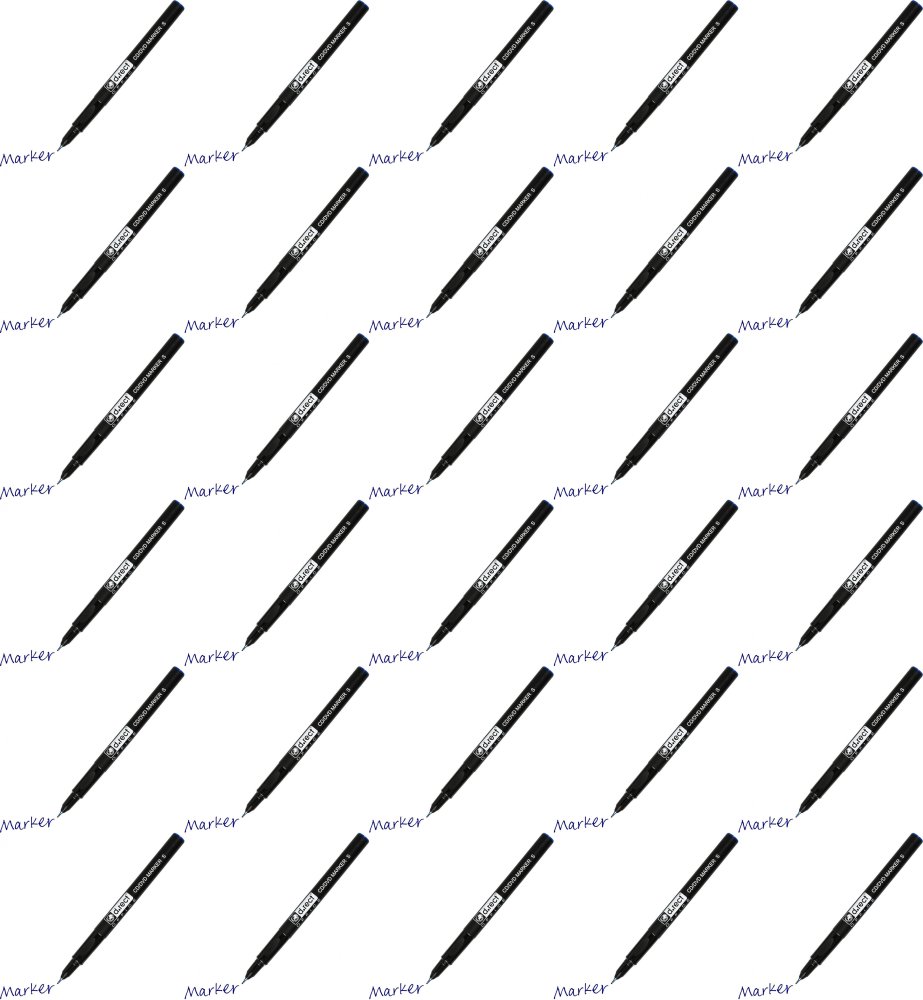 144x Foliopis D.Rect, okrągła, 0.4-0.5 mm, niebieski