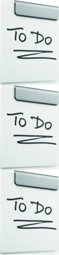 3x Klips samoprzylepny Durable Durafix, 60mm, magnetyczny, 5 sztuk, srebrny