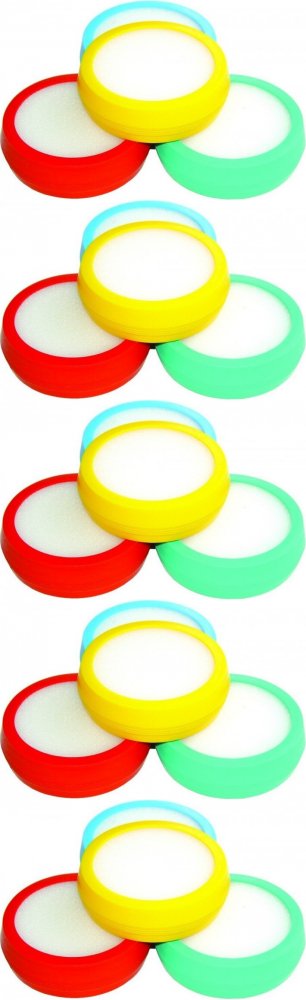 5x Nawilżacz do palców Ico, mix kolorów