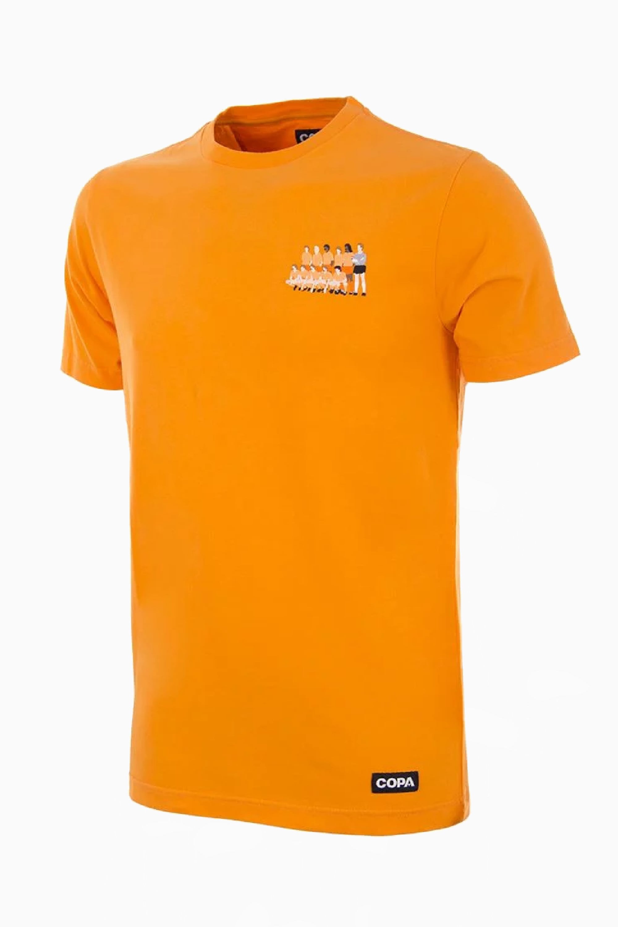 Koszulka Reprezentacji Holandii Retro COPA 1988 European Champions - Pomarańczowy