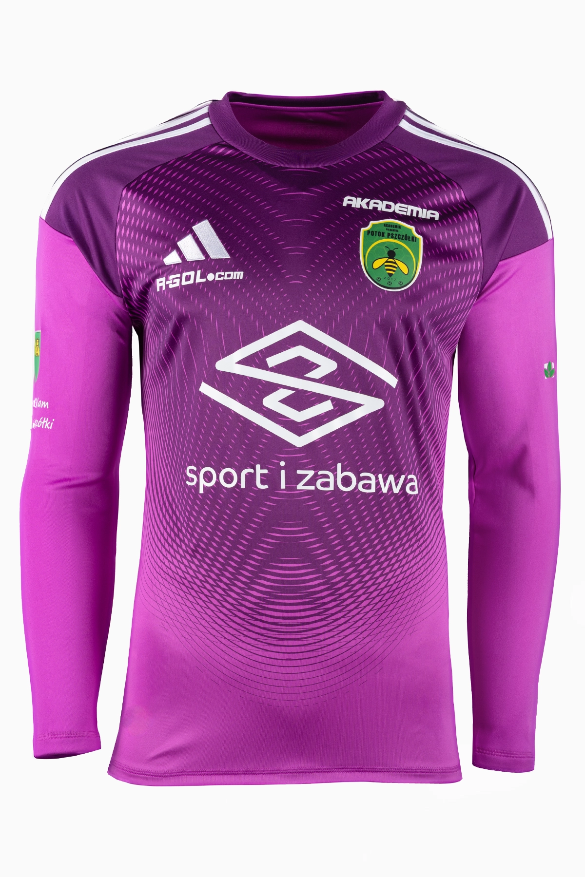 Bluza bramkarska adidas Potok Pszczółki 24/25 - Fioletowy