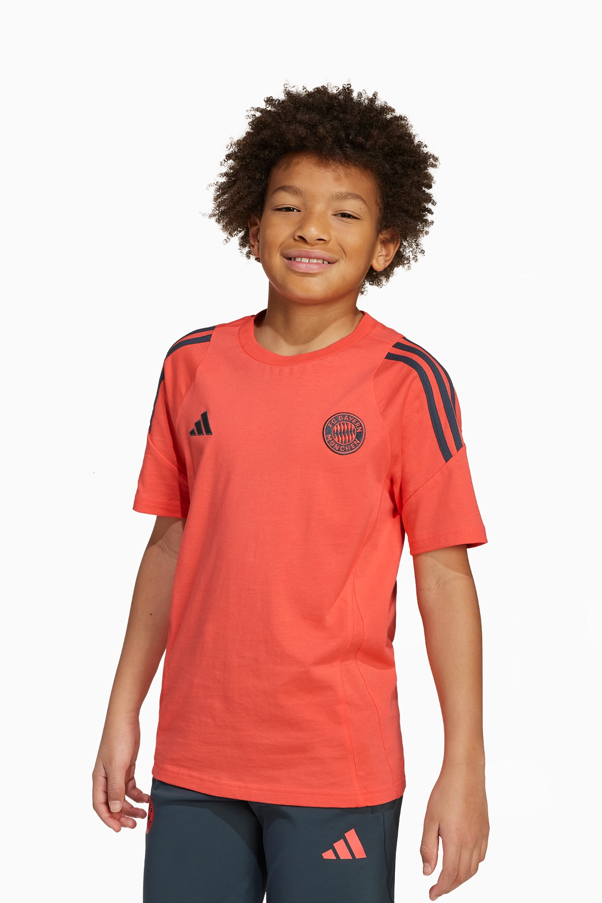 Koszulka adidas FC Bayern 25/26 Tee Junior - Pomarańczowy