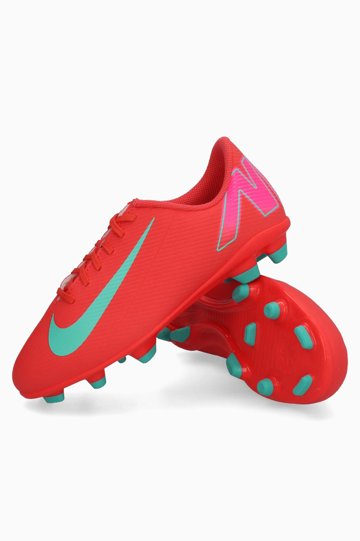Korki Nike Mercurial Vapor 16 Club FG/MG Junior - Czerwony