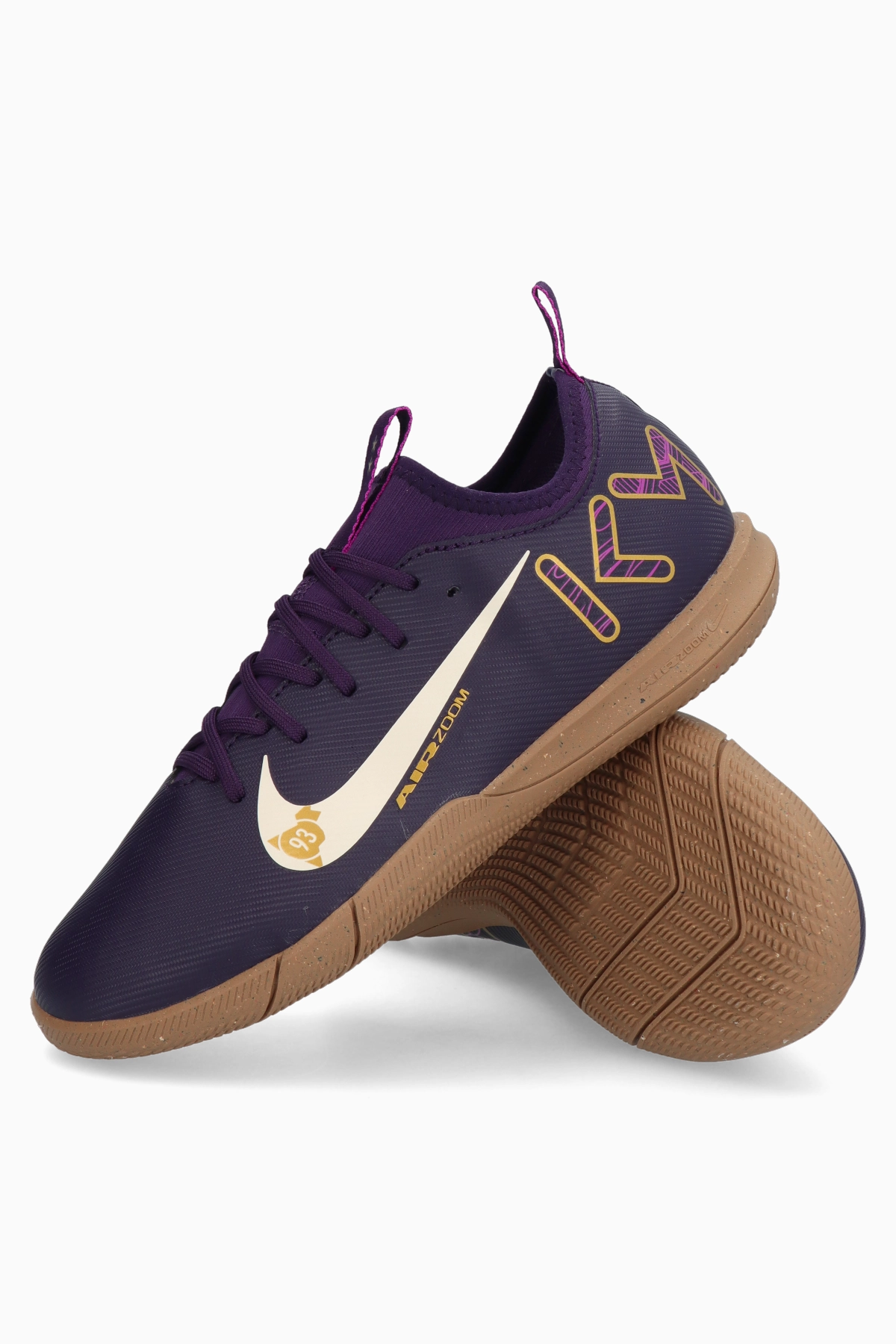 Halówki Nike Zoom Mercurial Vapor 16 Academy Kylian Mbappé IC Junior - Fioletowy