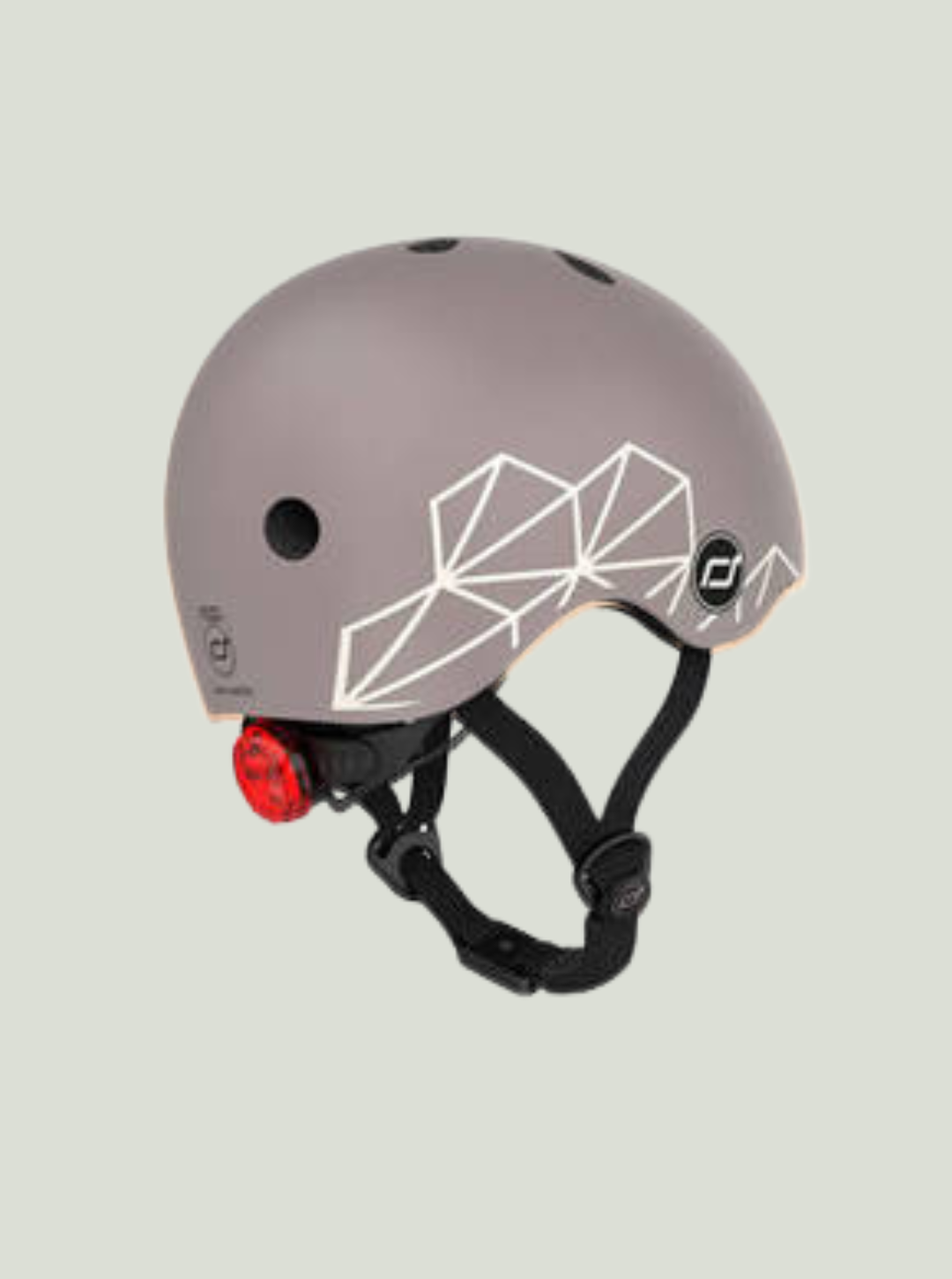 Kask XXS-S dla dzieci 1-5 lat Brown Lines, SCOOT & RIDE