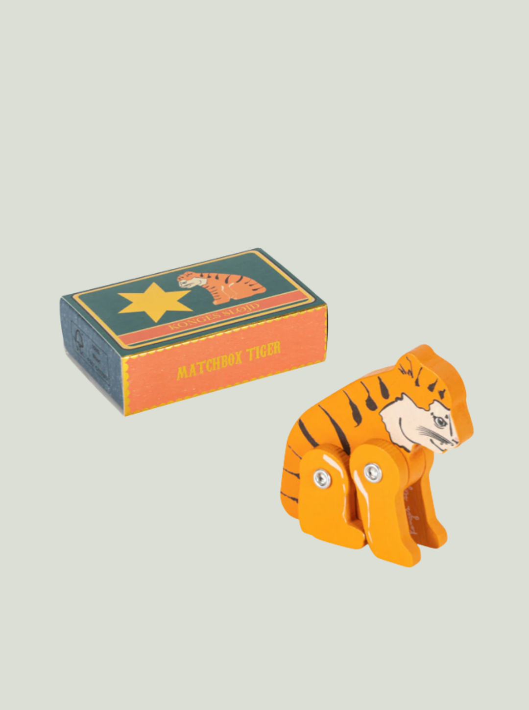 Zwierzątka z pudełka zapałek Tiger Konges Sløjd