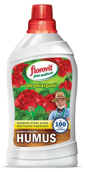 Nawóz organiczno-mineralny do pelargonii 1L
