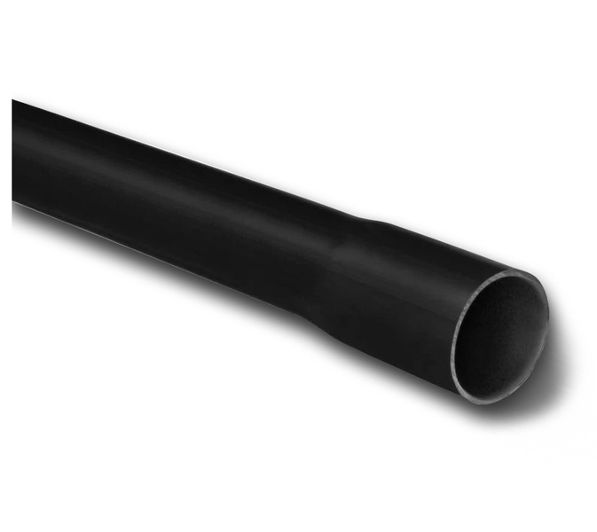 Rura kielichowana AKS ZIELONKA RLM 16 czarna 2m