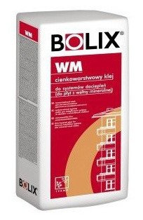 Klej uniwersalny do wełny mineralnej Bolix WM 25kg