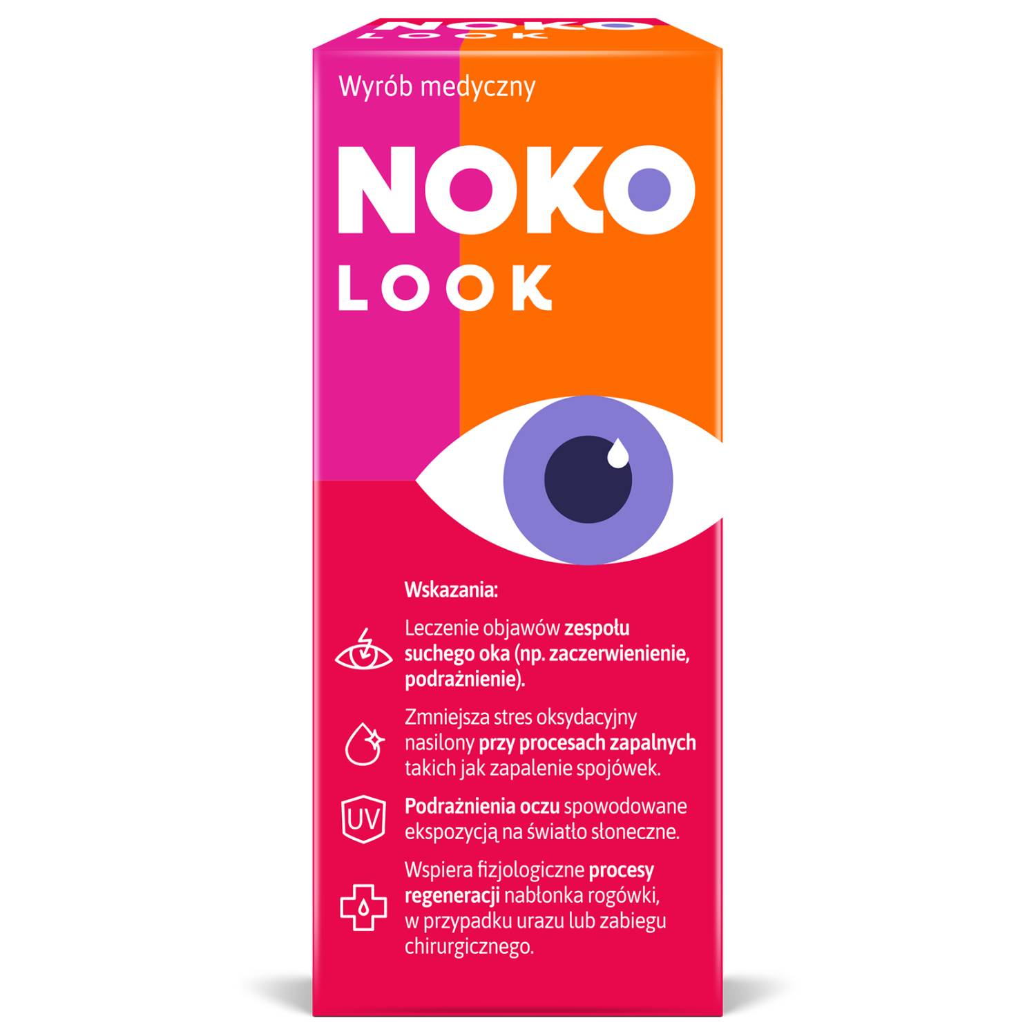 Noko look, krople do oczu, 10 ml
