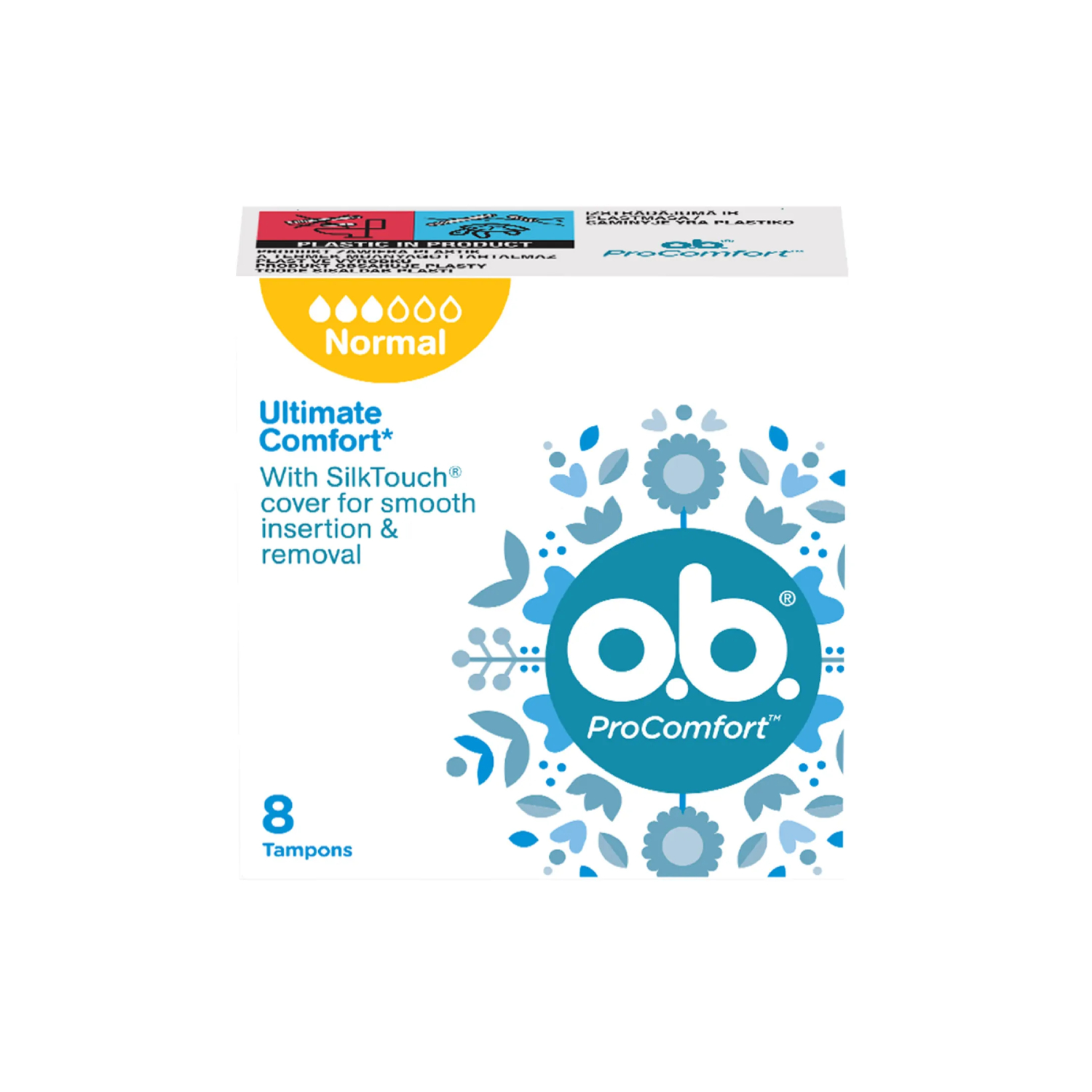 Ob procomfort normal - tampony higieniczne, 8 sztuk