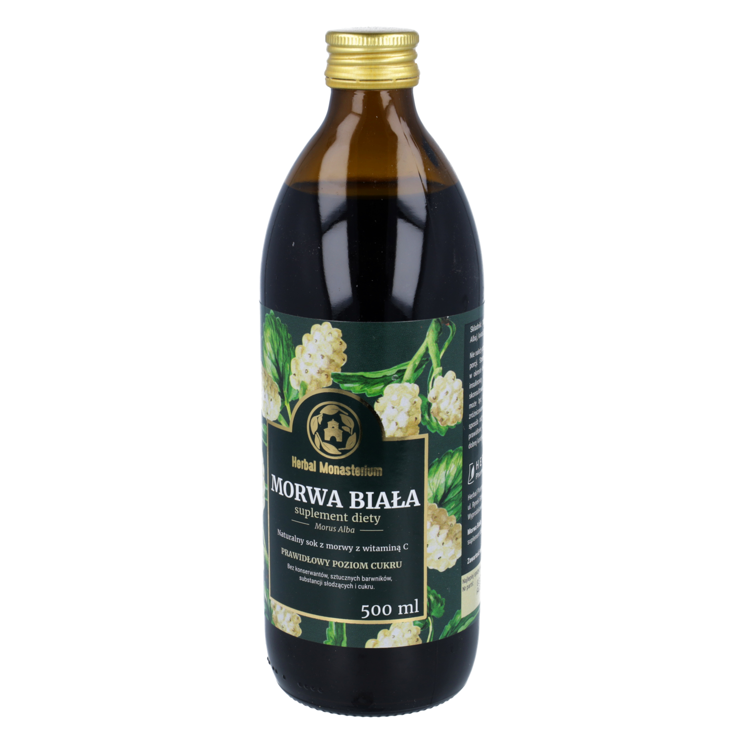 Herbal monasterium morwa biała, sok, 500 ml
