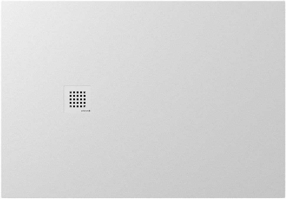 Polysan Treneca brodzik prostokątny 130x90 cm biały 84308.11